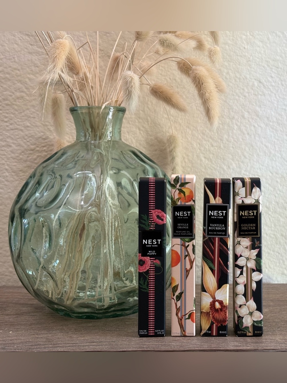 Nest Perfume Travel .27oz Golden Nectar, Vanilla Bourbon, Seville Orange, Poppy